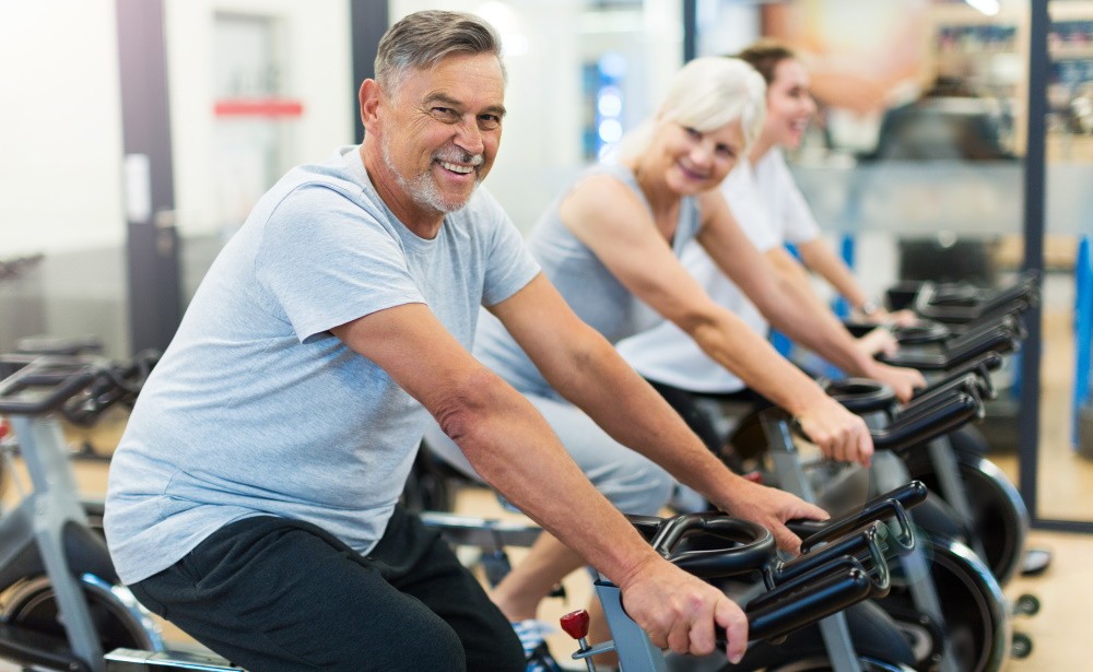 seniors exercising to relive joint pain