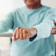 patient in physical therapy for wrist