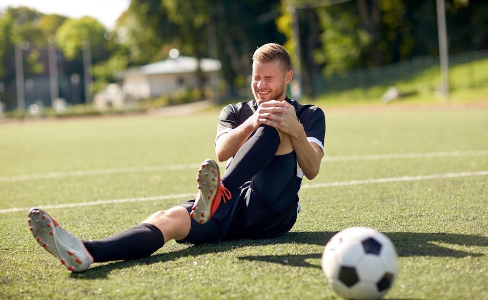 soccer player injured on field